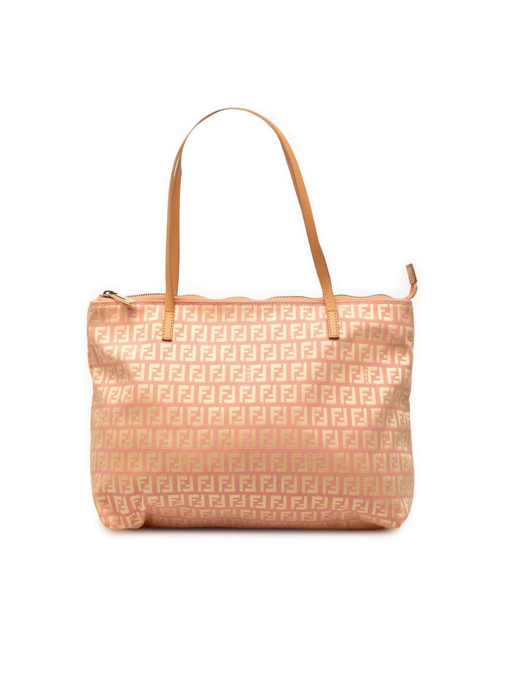 Fendi Small Zucchino Canvas Tote Pre- #363604F44B
